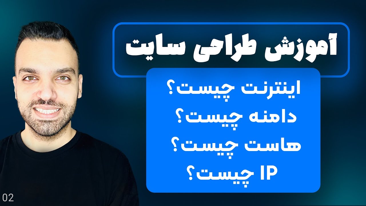 آدرس دامنه چیست؟ - هاست سایت چیست؟ - آی پی چیست؟ | جلسه 2